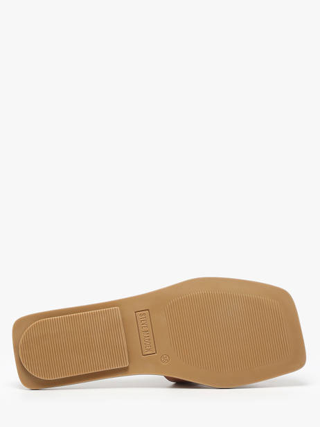 Slippers Sofia Uit Leder Steve madden Bruin women 11003523 ander zicht 4